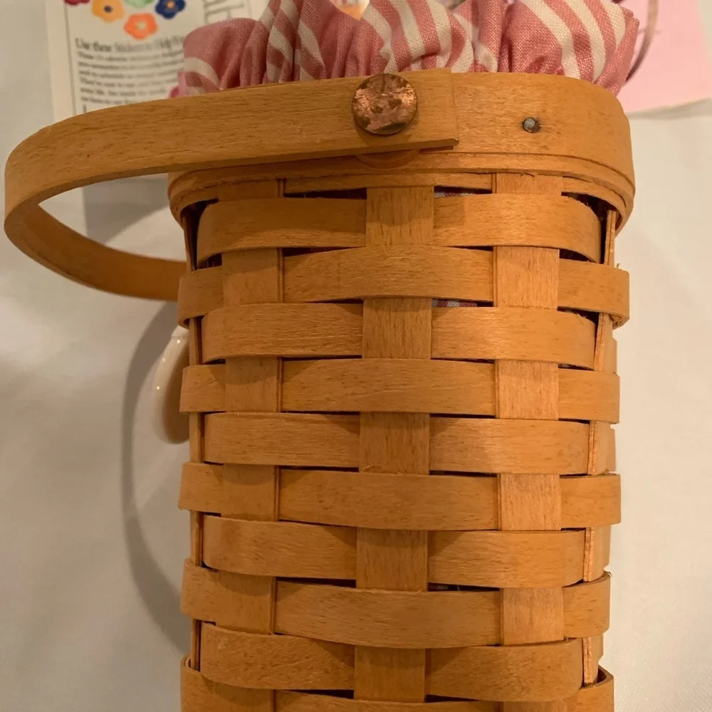 Longaberger 1998 Horizon Of Hope Cancer Basket. 4th In The Series.